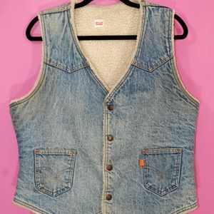 Vintage Levis Sherpa Vest